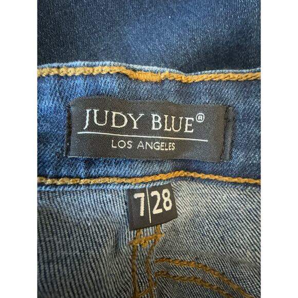 Judy Blue Jeans Womens 7/28 Relaxed Stretch Denim Jeans JB82102 - Picture 4 of 9